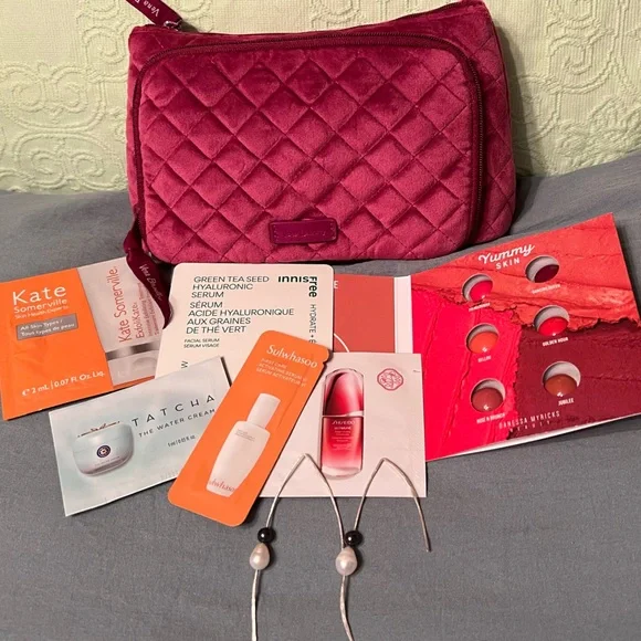 Vera Bradley Bags Vera Bradley Makeup Bag Hand Made Pearl